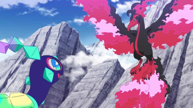 Scene from the anime Pokémon Horizons episode 84